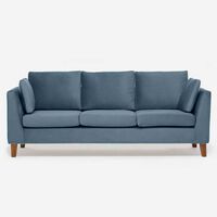 Sofá Barra Design Estocolmo 3 Cuerpos Petróleo