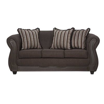 Imagen 1 del producto Sofá Black Factory Sofia 3 Cuerpos Café