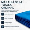 Toalla Extra Grande Microfibra Suede Azul 2 Unidades Pro Outdoor