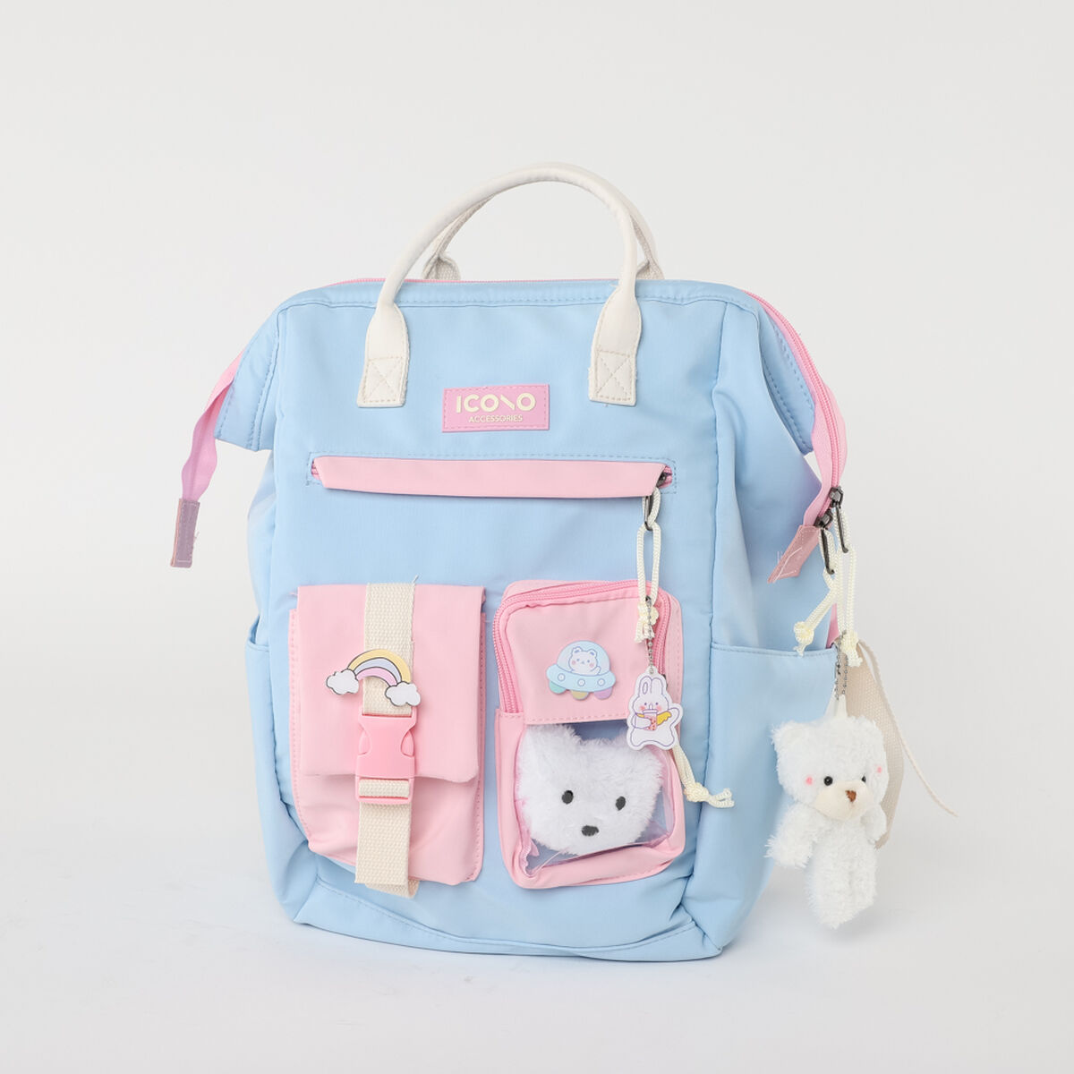 Mochila Celeste Icono