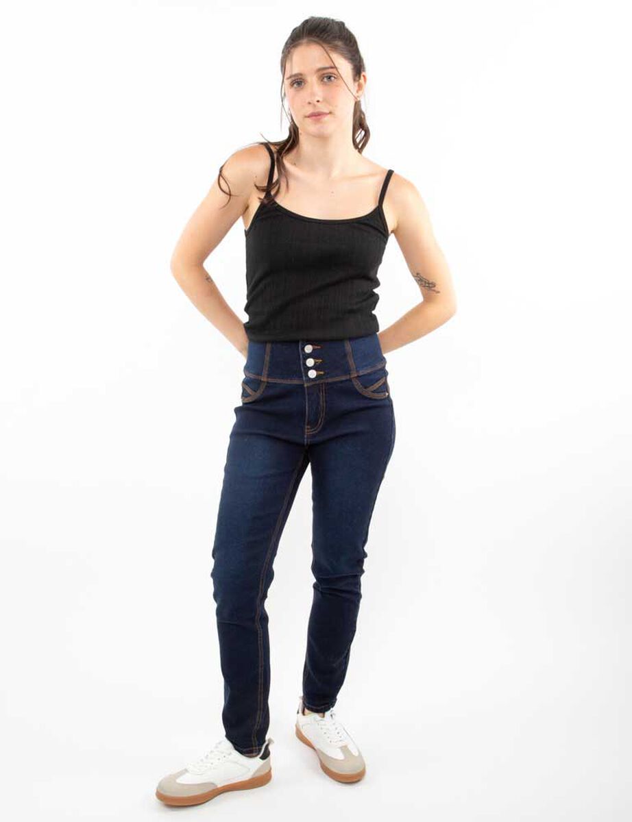 Jeans Skinny Push Up Mujer Icono