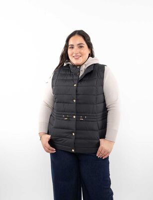 Imagen 1 del producto Parka Sin Mangas Mujer Extralindas Negro, Rosado, Taupe