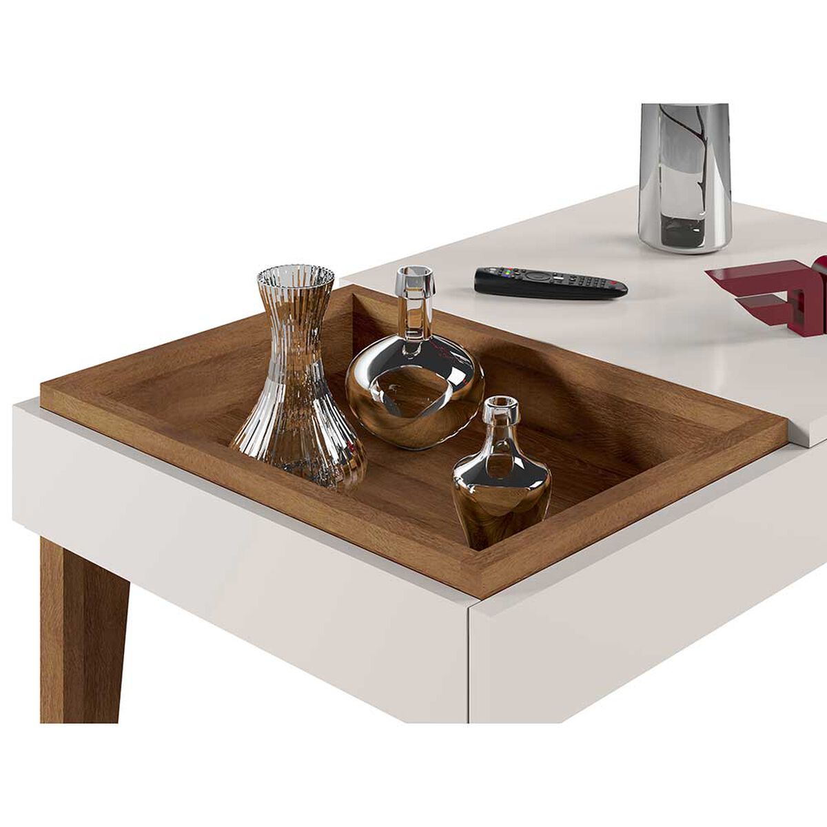 Mesa de Centro Exit Veneza Beige Matte