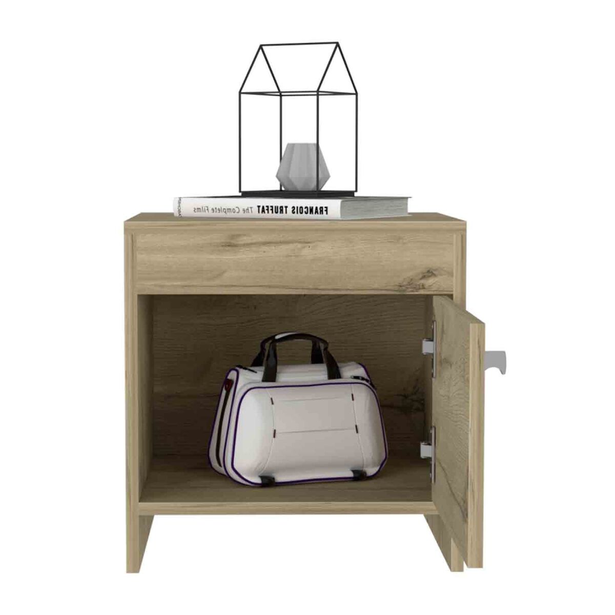 Velador TuHome Colore 1 Puerta Duna