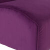 Poltrona Bodevir Soft Felpa 2 Cuerpos Morado