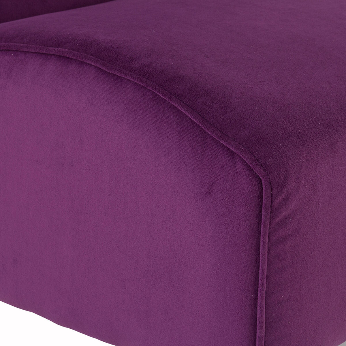 Poltrona Bodevir Soft Felpa 2 Cuerpos Morado