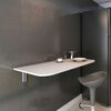 Mesa Plegable de Pared Cocina Vekkahome Blanca