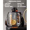 Botella Multifuncional Lubabycas TKK 200 ml Negra