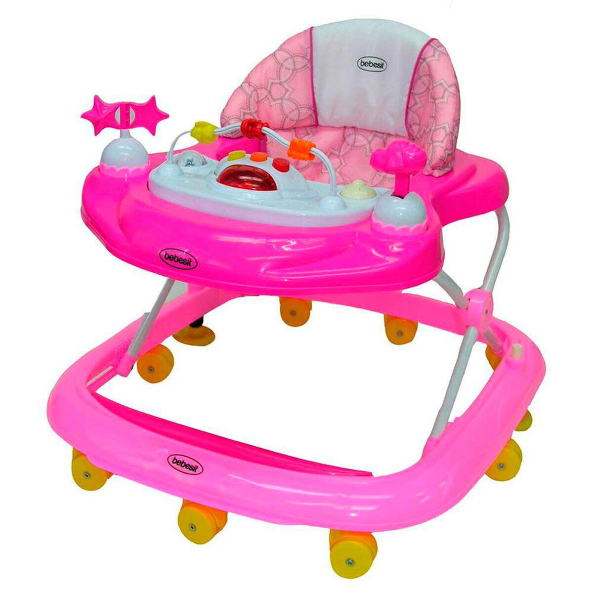 Andador Musical Airbus Rosado Bebesit
