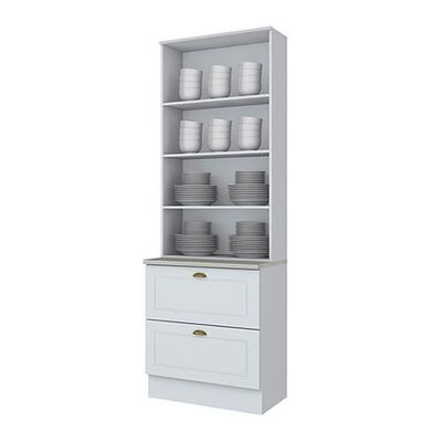 Imagen 2 del producto Mueble de Cocina Home Mobili Tulum 2 Cajones 2 Puertas Blanco