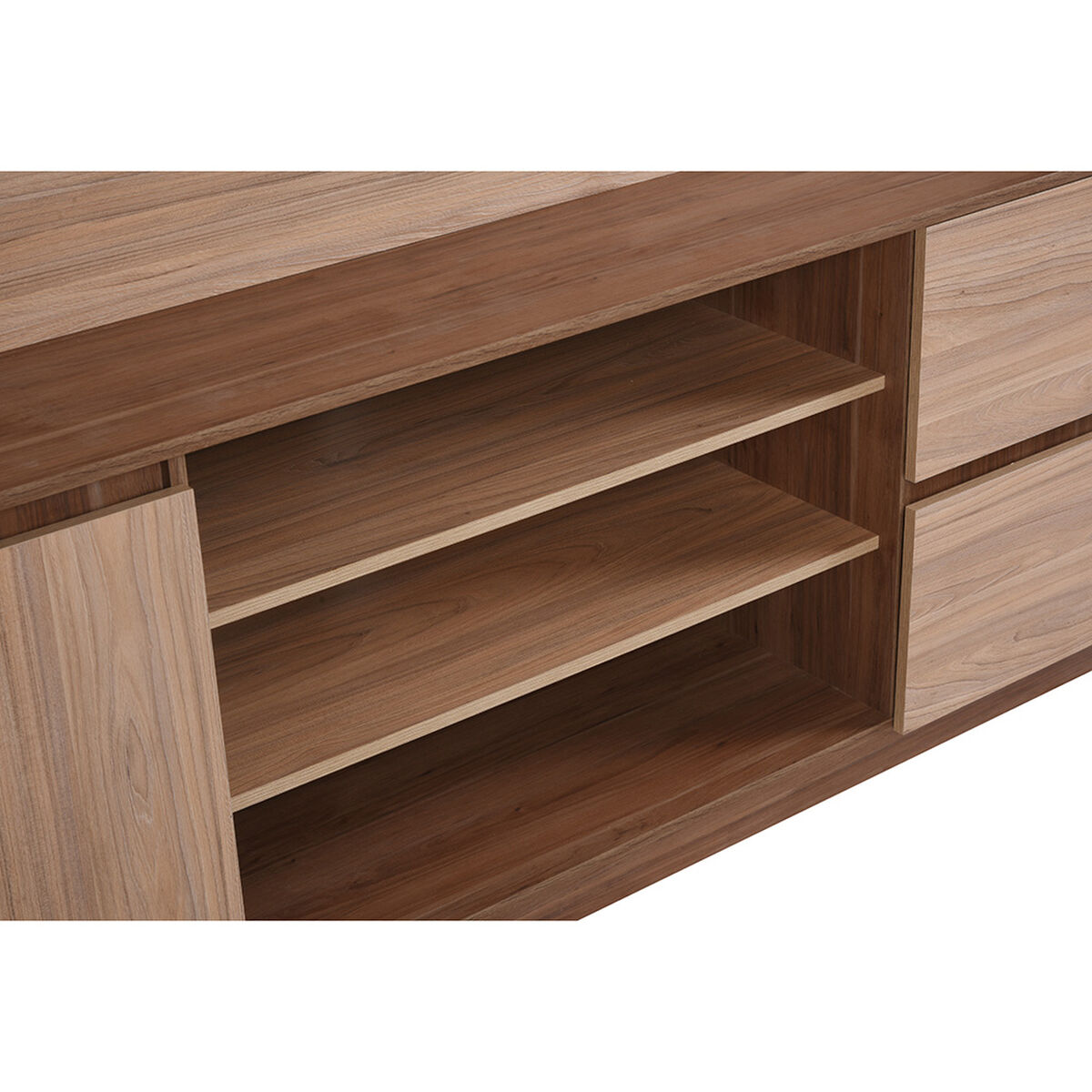 Rack TV CIC Nash Caramelo Hasta 75"