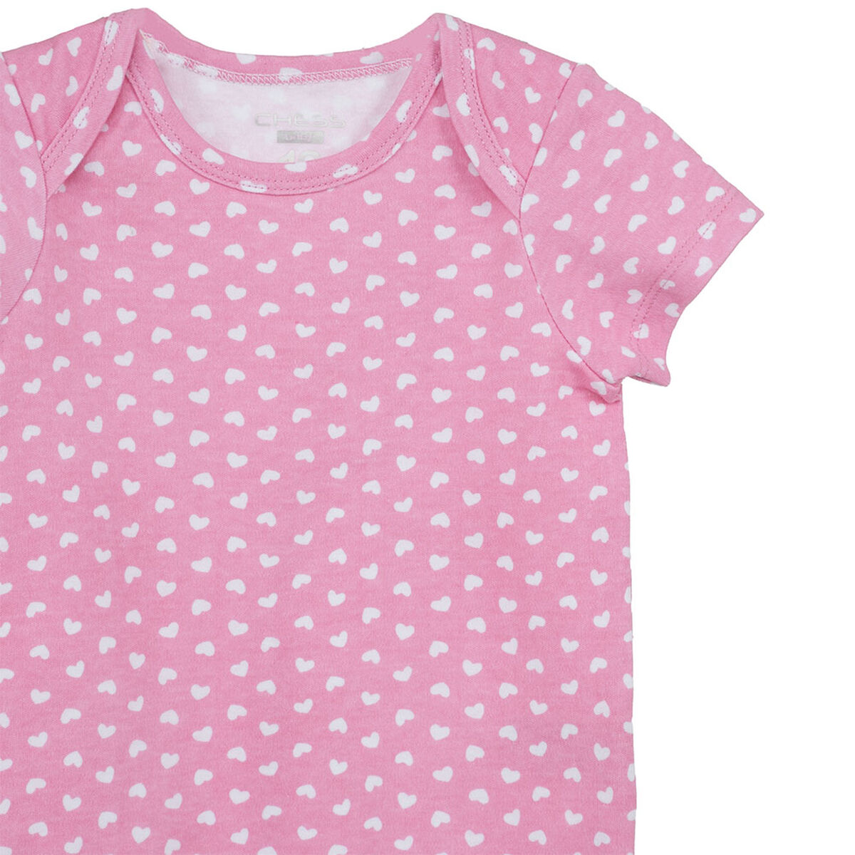 Pack 3 Body Manga Corta Beba Chess Baby