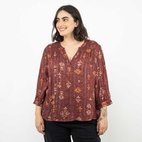 Blusa Manga 3/4 Mujer Extralindas Rosado