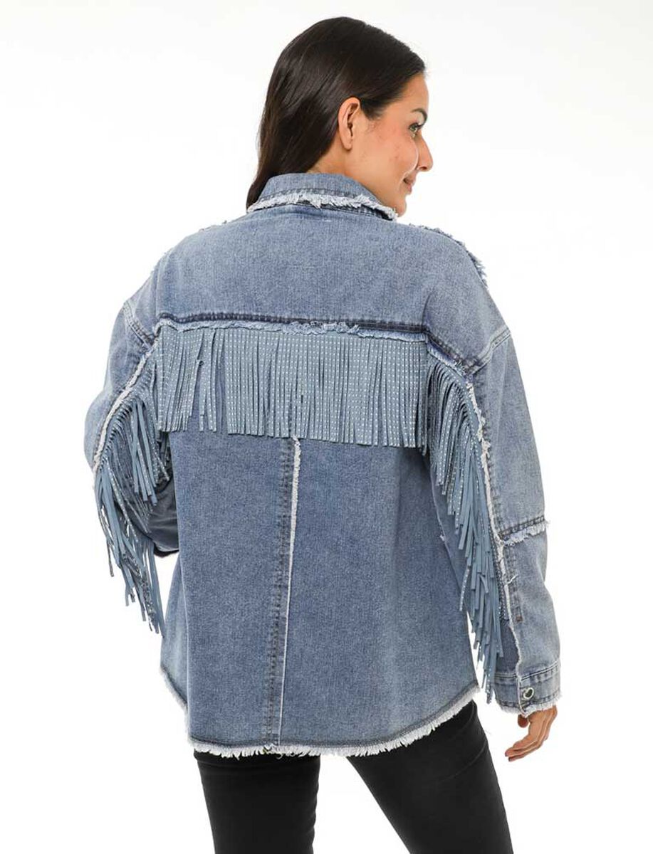Chaqueta Denim Mujer Zibel