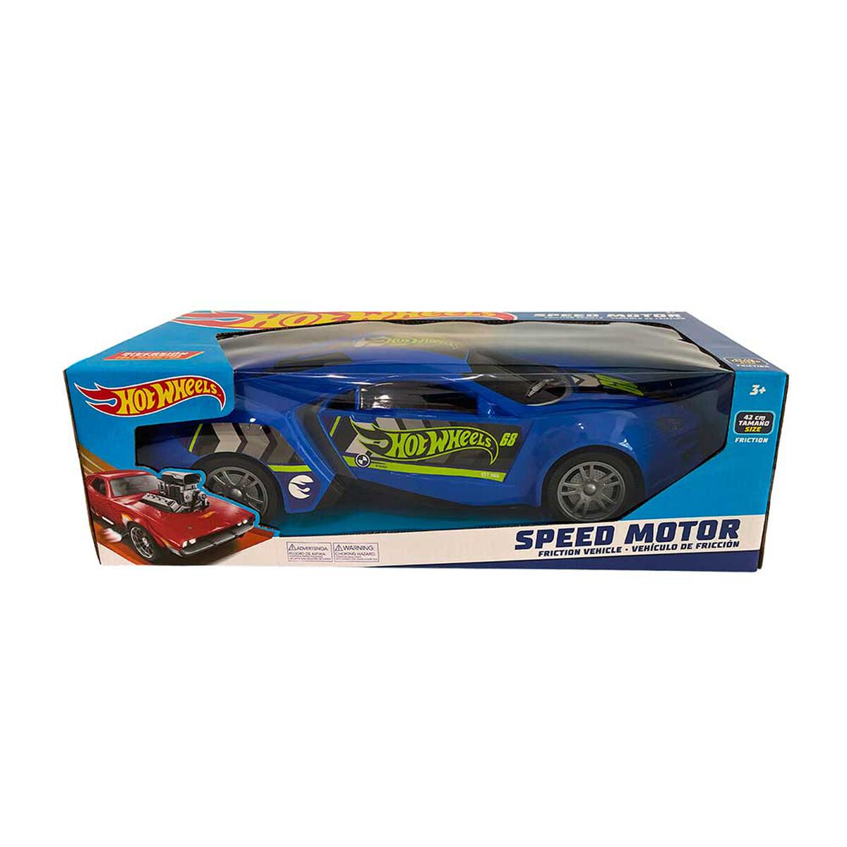 Auto Friction Hot Wheels Speed Motor 42Cm Surtido