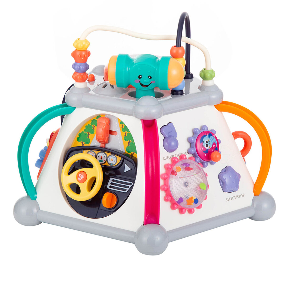 Piramide Juegos y Musical Interactivo Baby Way Bw-Jp15N