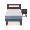 Cama Europea CIC 1 Plaza Excellence + Respaldo + Velador Munich