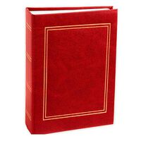 Álbum para Fotos Cartón Vgo Clásico Liso 100 Fotos Burdeos