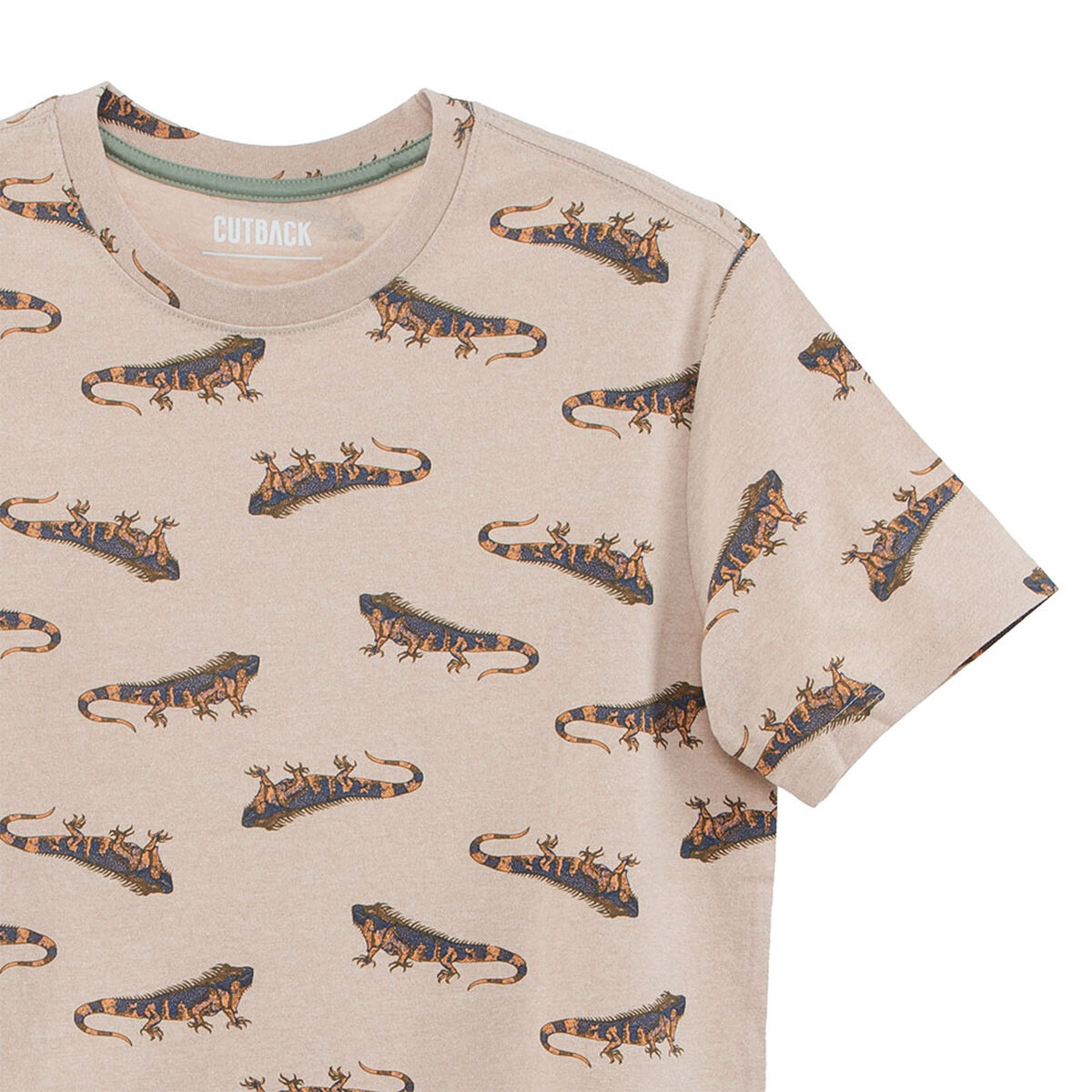 Polera Estampada Manga Corta Niño Cutback