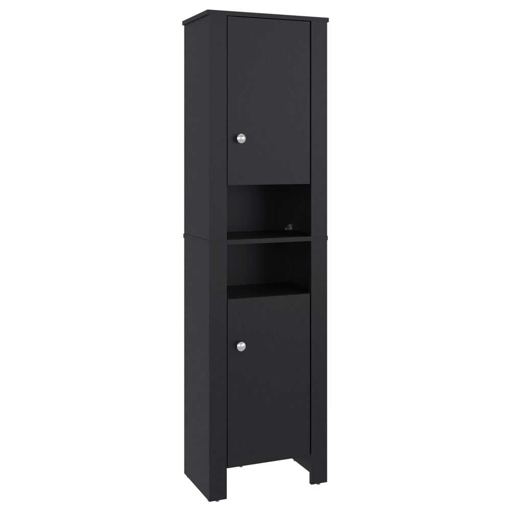 Estante Baño Tuhome Vanessa 2 Puertas Wengue
