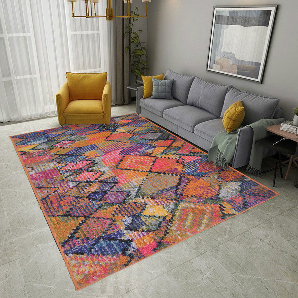 Alfombra Mashini Frise Boutique Baniano 133 x 190 cm