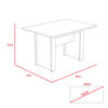 Mesa de Comedor TuHome Classic Habano