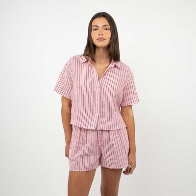 Blusa Manga Corta Mujer Icono