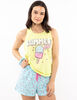 Pijama Sin Mangas Mujer Icono