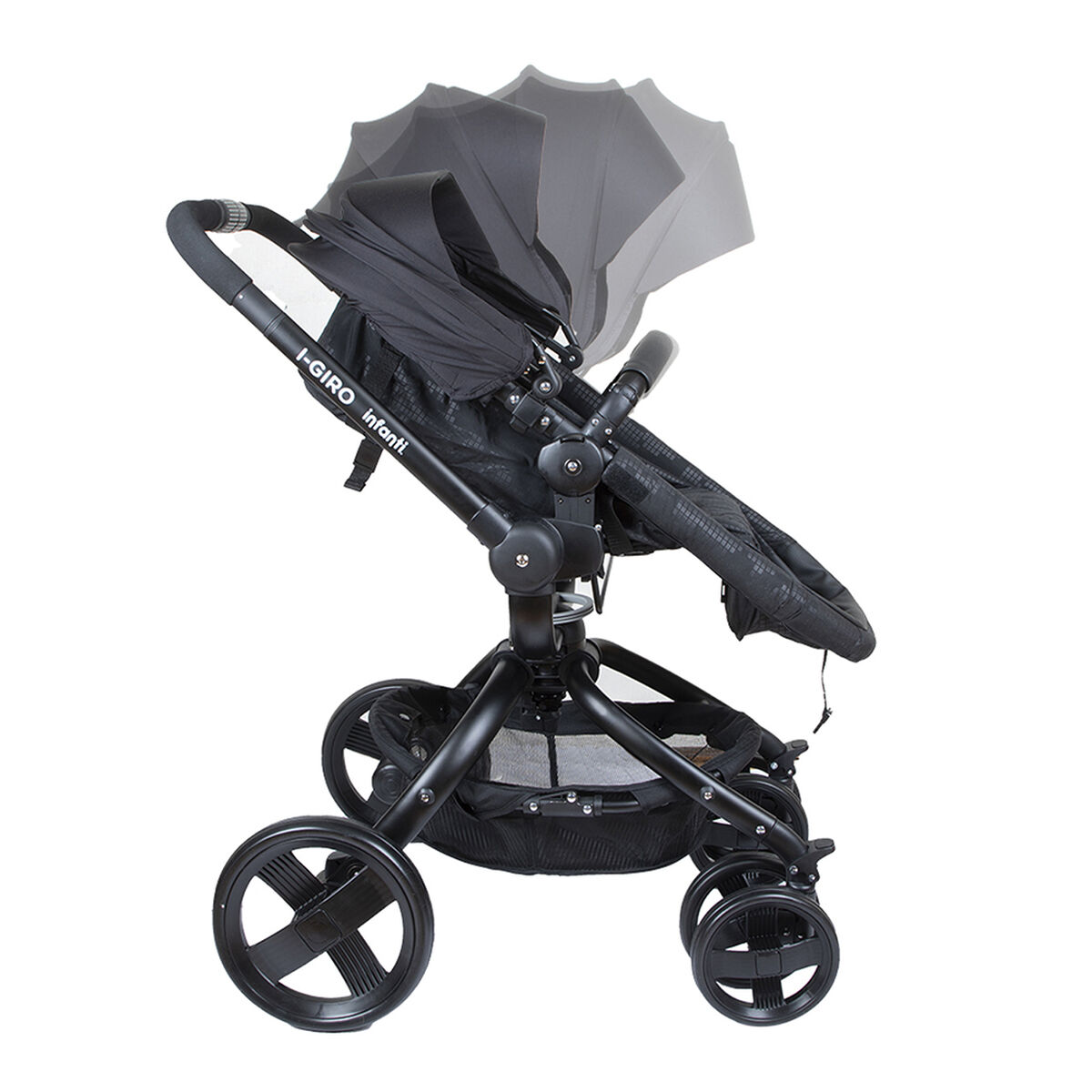 Coche Travel System I-Giro Bright Black Infanti
