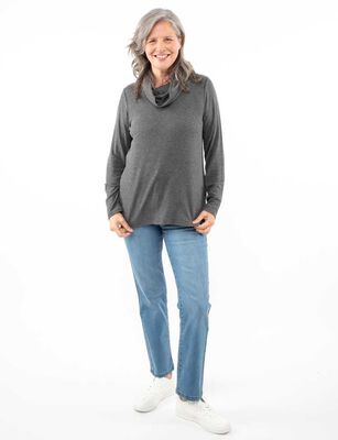 Imagen 2 del producto Sweater Mujer Portman Club Gris-Mel, Negro