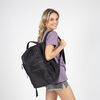 Cartera Backpack Negro Mujer Icono