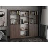 Set 3 Estantes Tuhome Home E 2 Puertas Milan