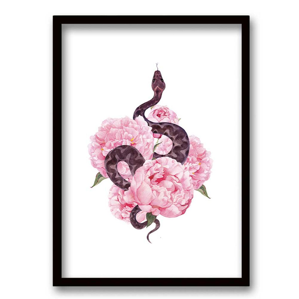 Cuadro Decorativo Retela Snake Rose 40 x 30 cm