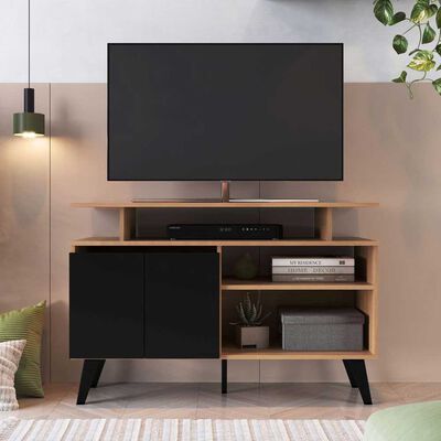 Rack TV Amuv Tokio Hasta 40" Café