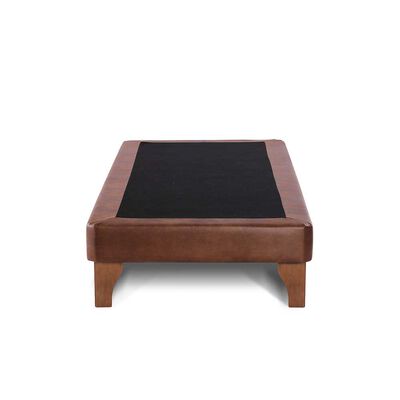 Base Europea Dividida Latam Home 1,5 Plazas Zen Cuero Tabaco