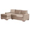 Sof&aacute; Seccional Izquierdo Latam Home Livorno 3 Cuerpos Beige