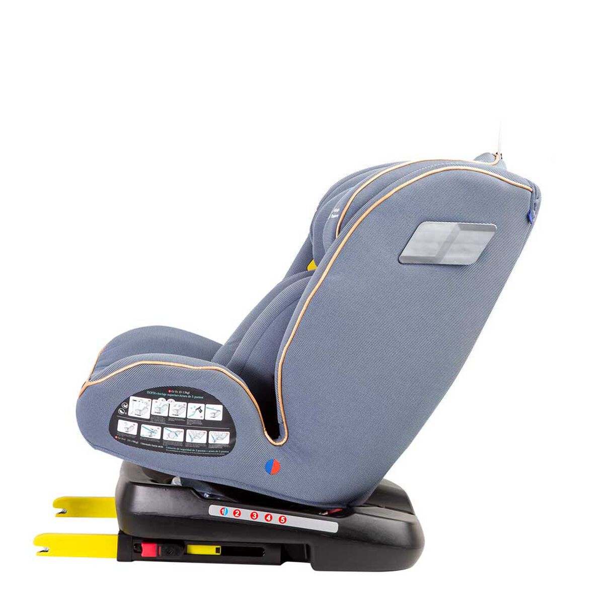 Silla de Auto Convertible Supra 360° Azúl Claro Bebesit