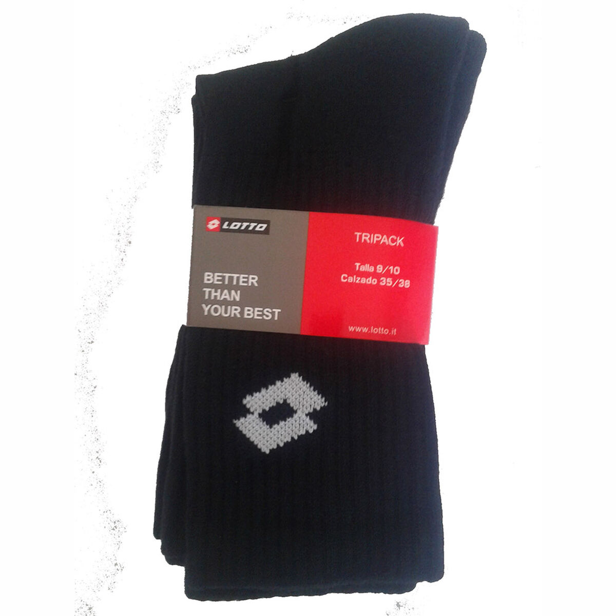 Tripack Calcetas Hombre Lotto