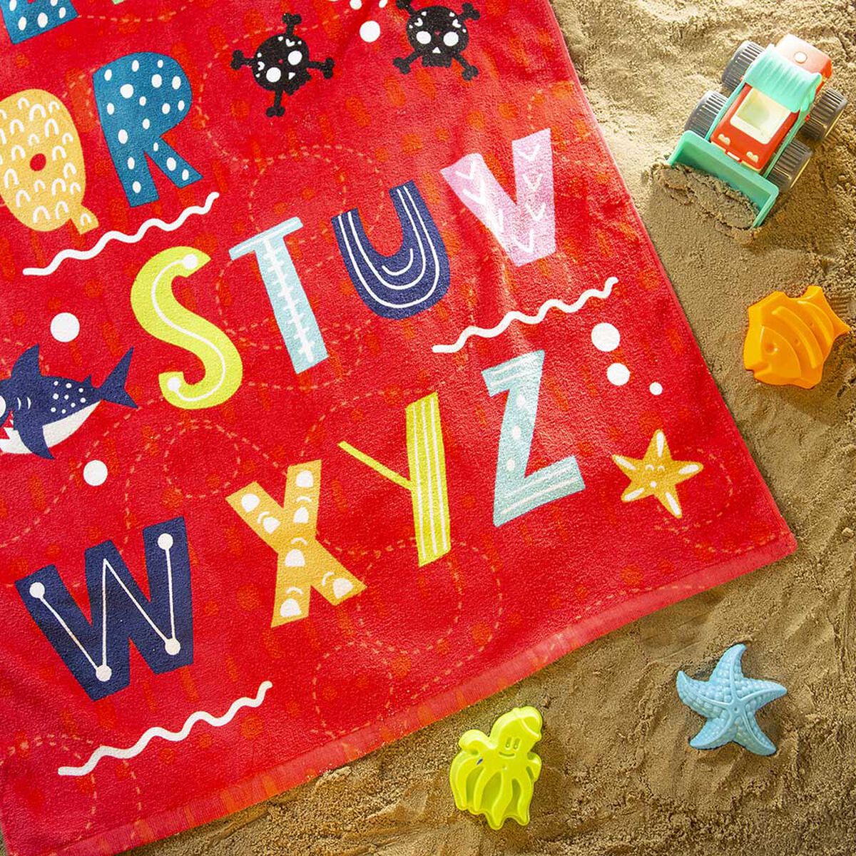 Toalla de Playa Infantil con Bolso Casanova Kids Kas 70 x 140 cm