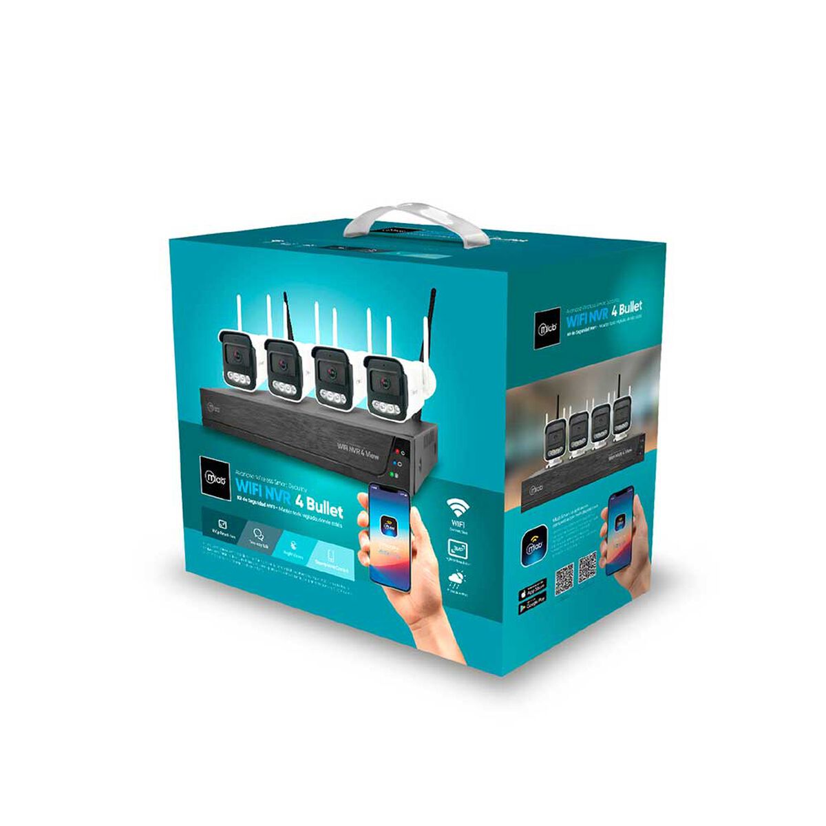 Camara Se Seguridad MLAB 9465 Blanco