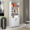 Librero Home Mobili Hilton 2 Puertas Blanco