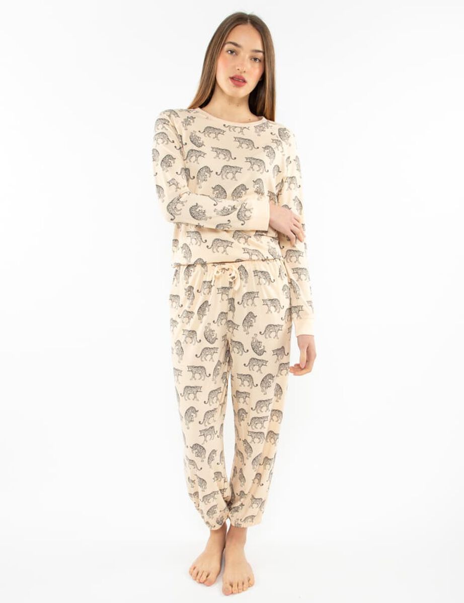 Pijama Leopardo Mujer Zibel