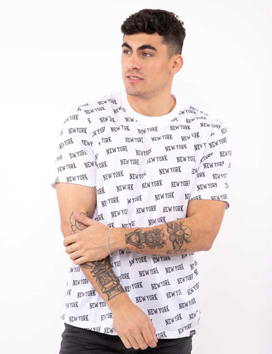 Polera Manga Corta Hombre Icono