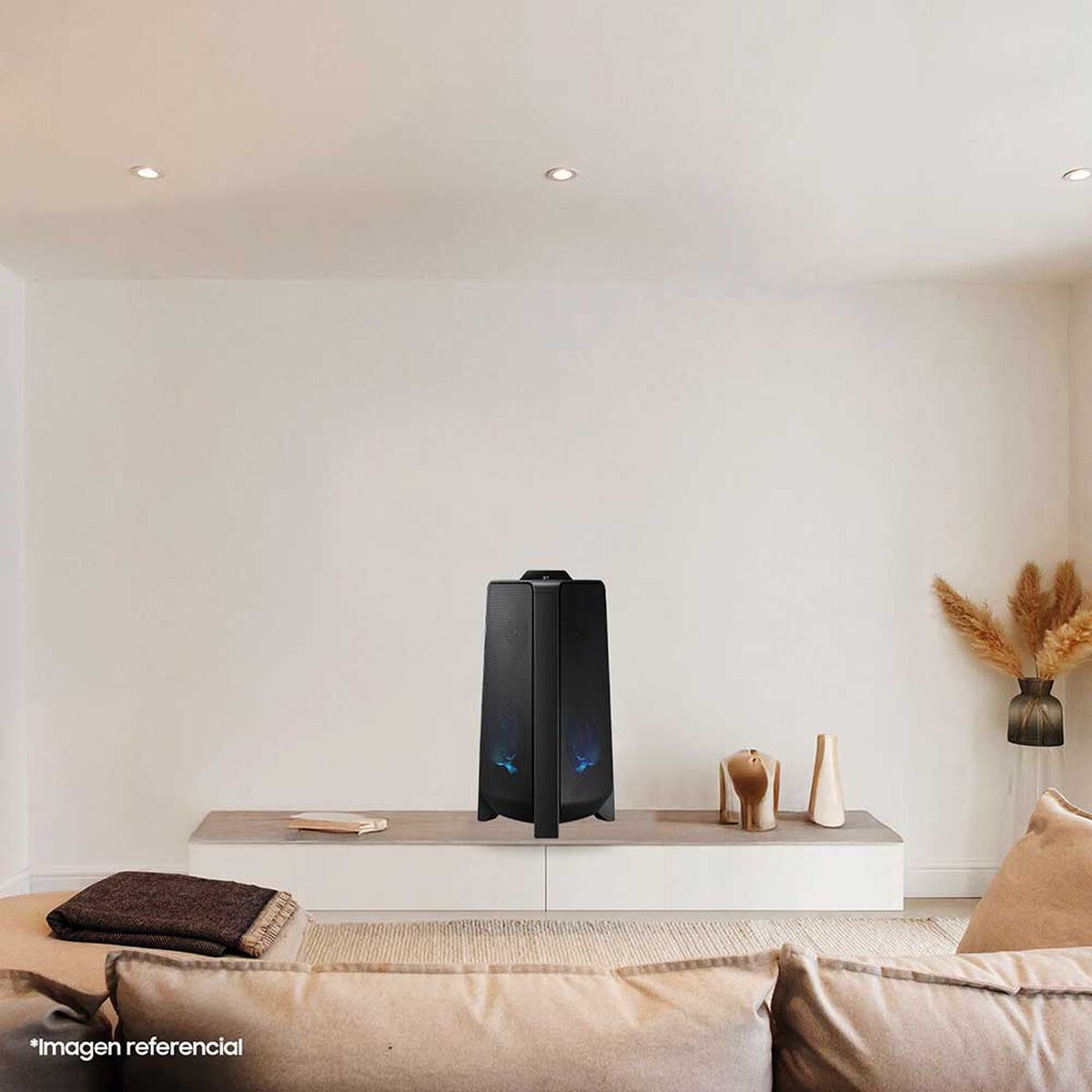 Minicomponente Samsung Sound Tower MX-T40/ZS 300W 2020 Negro