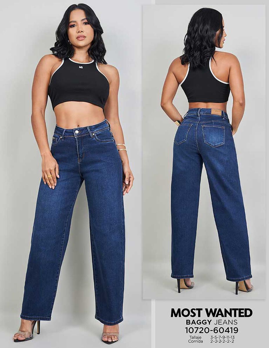 Jeans Baggy Mujer Most Wanted