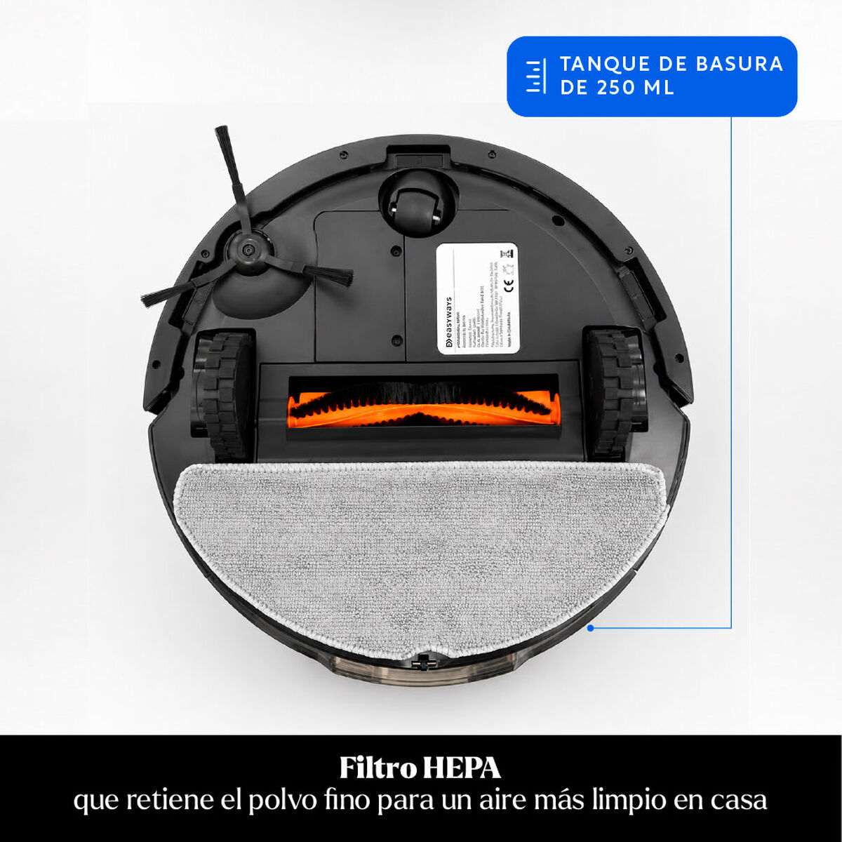 Aspiradora Inal&aacute;mbrica Easyways Smartclean Prime