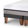 Cama Europea CIC Base Dividida King Balance + Respaldo Dublin Alpino