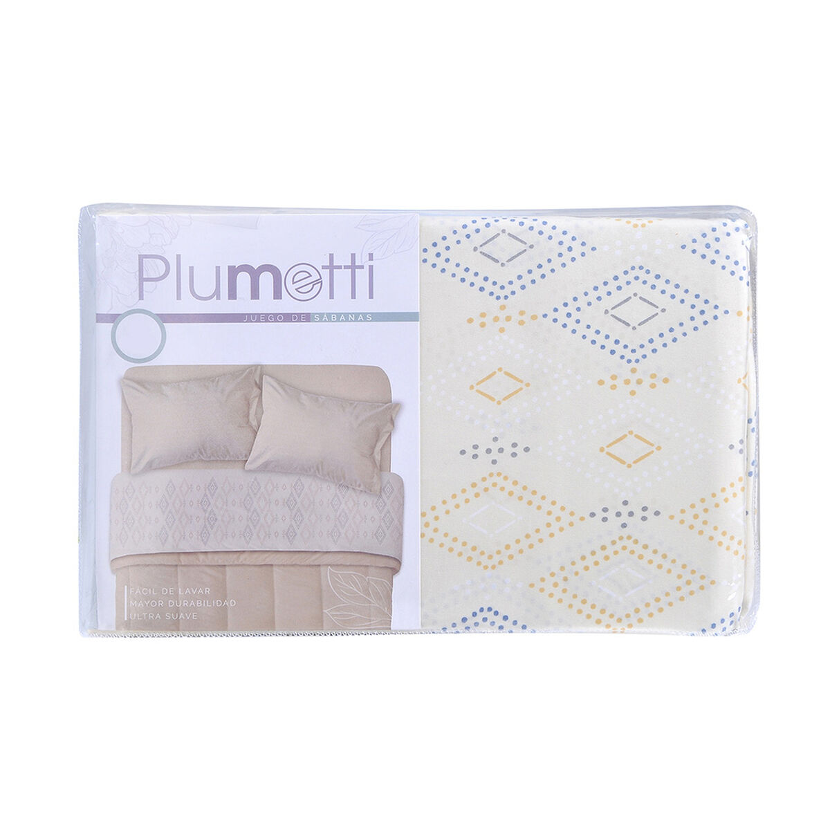 Juego de Sábanas Plumetti 2 Plazas York