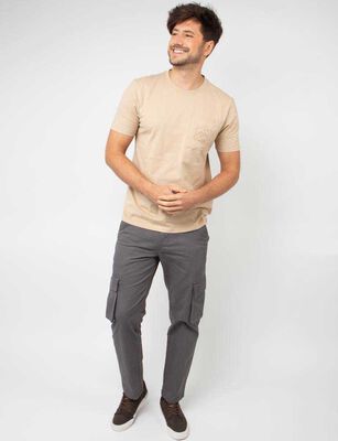 Imagen 2 del producto Polera Manga Corta Hombre Ypsd Beige, Blanco, Grafito, Negro, Verde-Cla