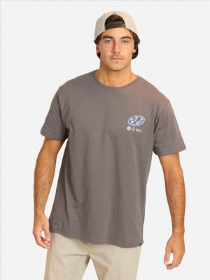 Imagen 1 del producto Polera Con Estampado Manga Corta Hombre Maui And Sons Gris